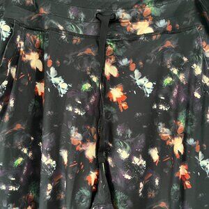 Nine West Active Women's Black Floral Plus Size Workout Leggings Size 3X NEW $70